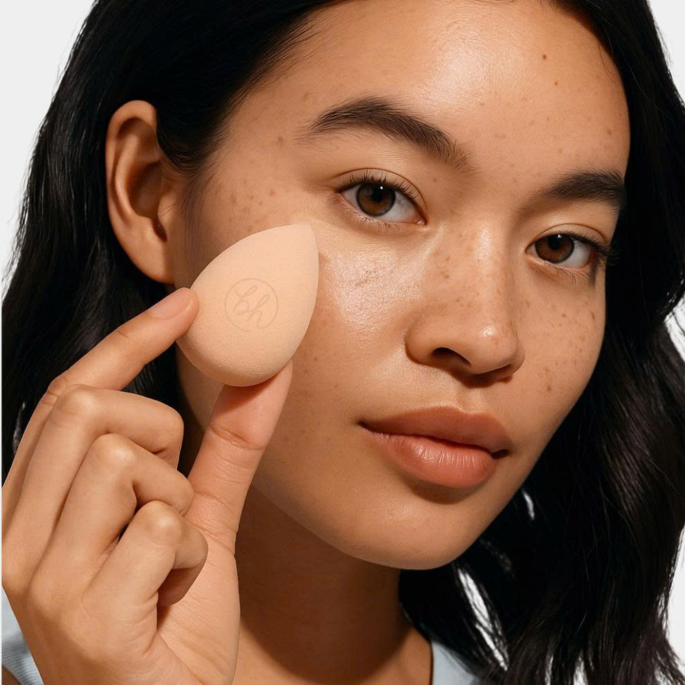 Mút Tán Nền/Má Hồng Kem/Che Khuyết Điểm BH Cosmetics Miracle Complexion BHM004 Size M Hình Giọt Nước